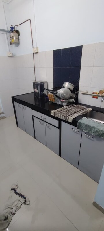 Kitchen in 1 BHK Apartment at Omkar Vayu, Mahim – for Rent