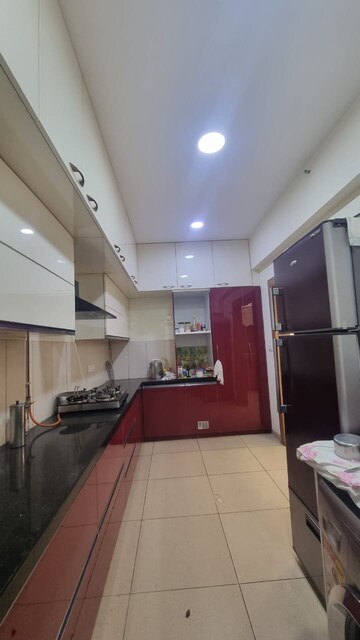 Kitchen in 3 BHK Apartment at Prestige Royale Gardens, Gantiganahalli – for Rent