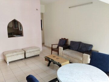 Living Room in 2 BHK Apartment at Moghul Garden, Koregaon – for Rent