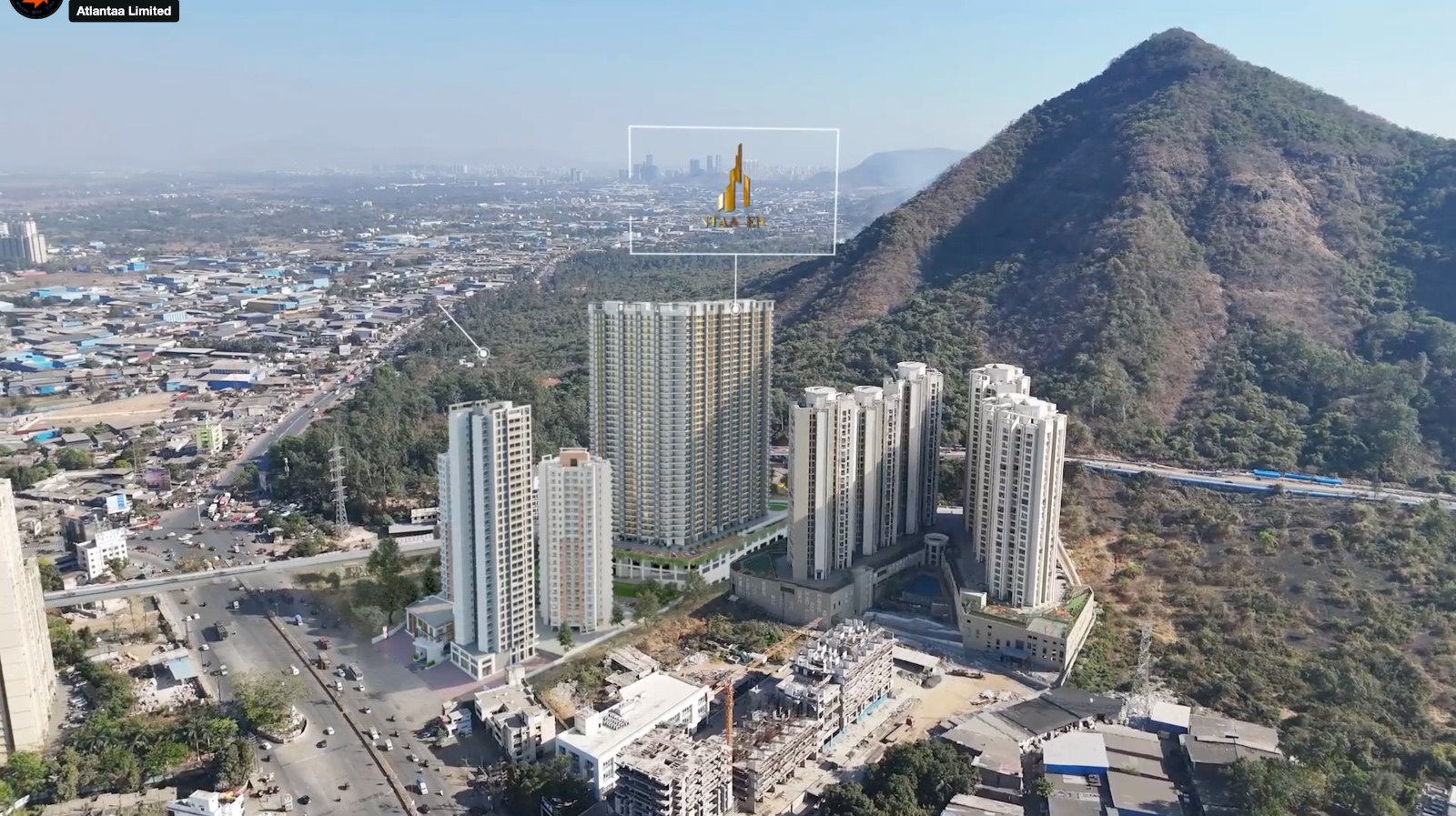 3 BHK Apartment For Sale in Atlanta Enclave