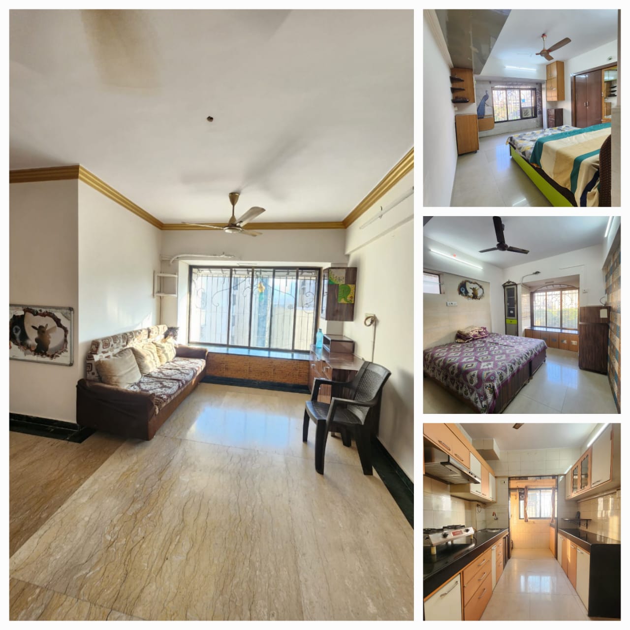 3 BHK + Extra Room Apartment For Rent in Raghunath Vihar