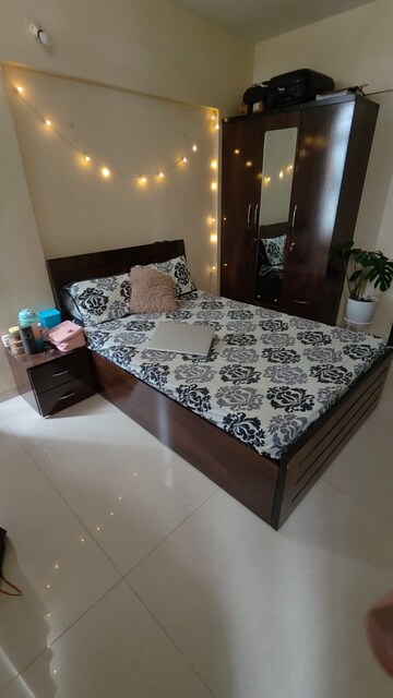 Bedroom in 1 BHK Apartment at Mantri Aangan, Koregaon Park – for Rent