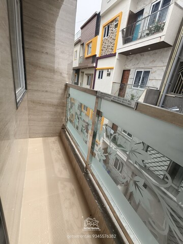 Balcony in 1 BHK Builder Floor at Iti Layout – for Rent