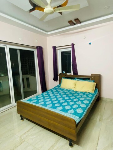 Bedroom in 2 BHK Independent House at Amrutha Valley, Banjara Hills – for Rent