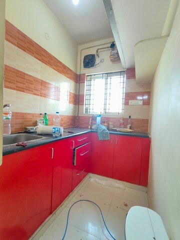 Kitchen in 1 BHK Builder Floor at Iti Layout – for Rent