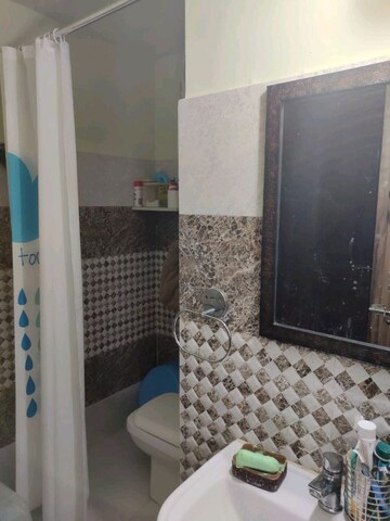 Bathroom in 2 BHK Builder Floor at Sector 23a – for Rent