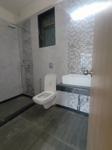 Bathroom in 2 BHK Apartment at Rajesh Raj Infinia, Malad West – for Rent