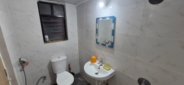 Bathroom in 2 BHK Apartment at Goel Ganga Aria, Dhanori – for Rent