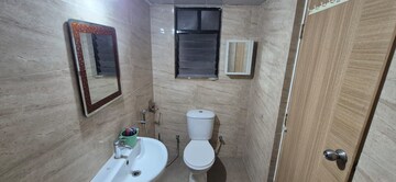 Bathroom in 2 BHK Apartment at Goel Ganga Aria, Dhanori – for Rent