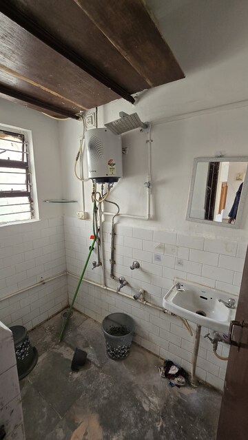 Bathroom in 2 BHK Apartment at Goel Ganga Aria, Dhanori – for Rent