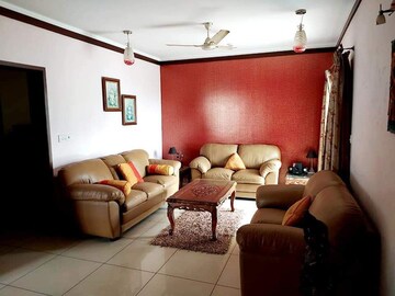 Living Room in 3 BHK Apartment at Green Glen Layout, Bellandur – for Rent