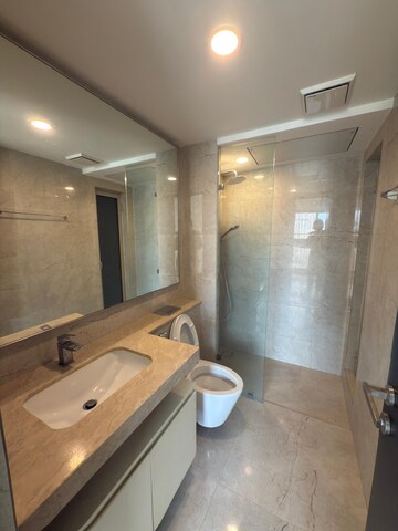 Bathroom in 2 BHK Apartment at LnT Veridian, Powai – for Rent