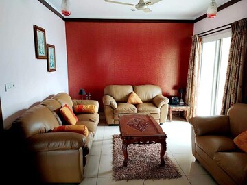 Living Room in 3 BHK Apartment at Green Glen Layout, Bellandur – for Rent