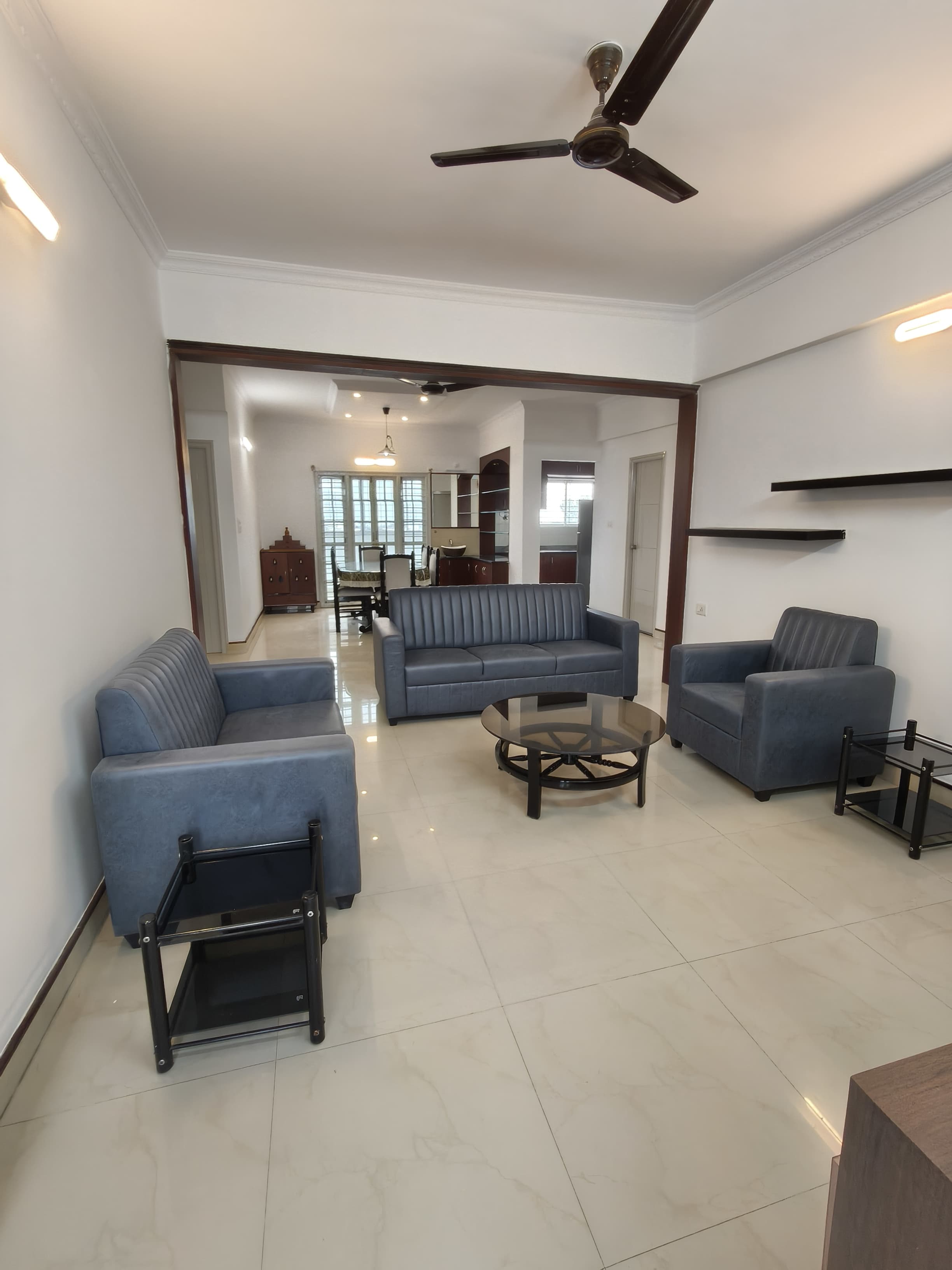 3 BHK + Pooja Room 2000 Sq.Ft. Apartment in SMR Vinay Cascades Blk B1