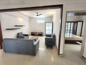 Living Room in 3 BHK Apartment at SMR Vinay Cascades Blk B1, Cv Raman Nagar – for Rent