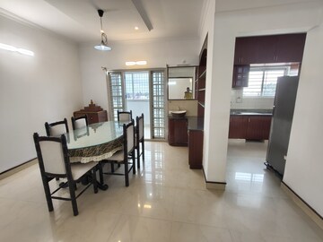 Living Room in 3 BHK Apartment at SMR Vinay Cascades Blk B1, Cv Raman Nagar – for Rent