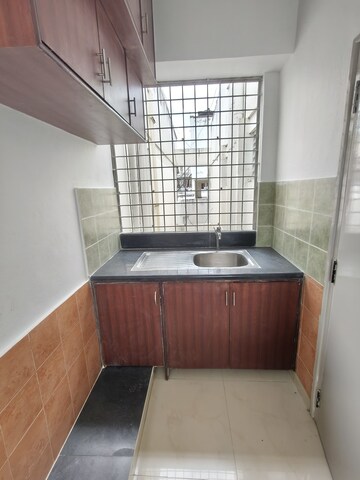 Kitchen in 3 BHK Apartment at SMR Vinay Cascades Blk B1, Cv Raman Nagar – for Rent