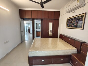 Bedroom in 3 BHK Apartment at SMR Vinay Cascades Blk B1, Cv Raman Nagar – for Rent