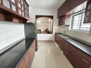 Kitchen in 3 BHK Apartment at SMR Vinay Cascades Blk B1, Cv Raman Nagar – for Rent