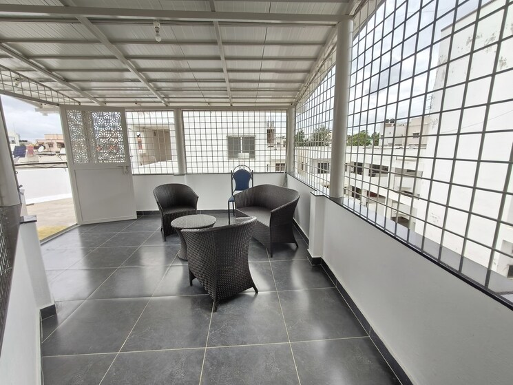 Balcony, smr-vinay-cascades-blk-b1 3 Bedroom 2000 Sq.Ft. Apartment In Cv Raman Nagar Bangalore 8799066