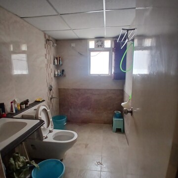 Bathroom in 3 BHK Apartment at Salarpuria Senorita, Sarjapur Road – for Rent