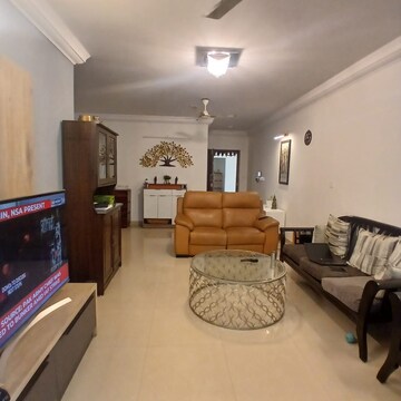 Living Room in 3 BHK Apartment at Salarpuria Senorita, Sarjapur Road – for Rent