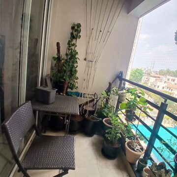 Balcony in 3 BHK Apartment at Salarpuria Senorita, Sarjapur Road – for Rent