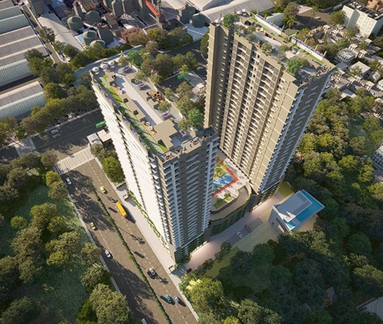 Exterior View, ajmera-crosstown-one 2 Bedroom 604 Sq.Ft. Apartment In Kalyan West Thane 8799136