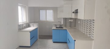 Kitchen in 3 BHK Apartment at Trendsquares Ambience, Thanisandra Main Road – for Rent