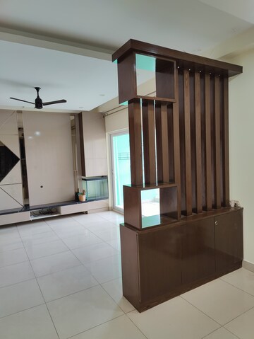 Living Room in 3 BHK Apartment at Mantri Webcity, Hennur – for Rent