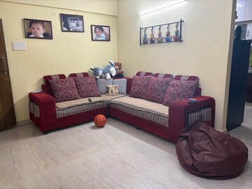 Living Room in 2 BHK Apartment at Tetra Grand Green Aspire Thanisandra, Thanisandra – for Rent