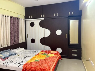 Bedroom in 2 BHK Apartment at Tetra Grand Green Aspire Thanisandra, Thanisandra – for Rent