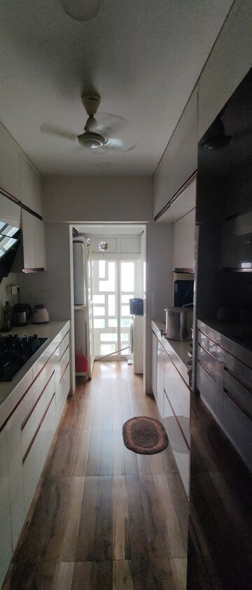 Kitchen in 3 BHK Apartment at Sheth Vasant Oasis, Andheri East – for Rent