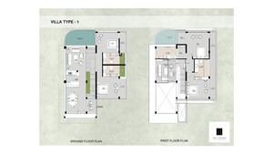 Floor Plan in 4 BHK Villa at Anjuna – for Sale