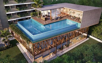 Swimming Pool in 2 BHK Apartment at Ajmera Crosstown One, Kalyan West – for Sale