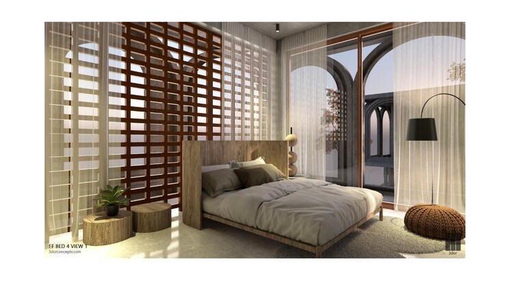 Bedroom, anjuna 4 Bedroom 3776 Sq.Ft. Villa In Anjuna Goa 8799224