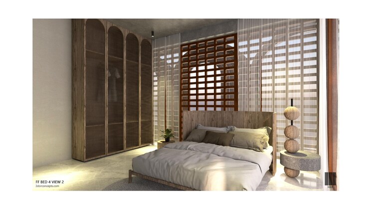 Bedroom, anjuna 4 Bedroom 3776 Sq.Ft. Villa In Anjuna Goa 8799224
