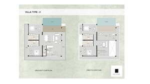 Floor Plan in 4 BHK Villa at Anjuna – for Sale