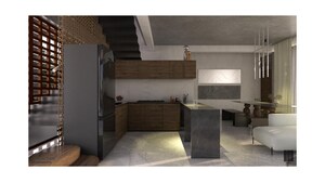 Kitchen in 4 BHK Villa at Anjuna – for Sale