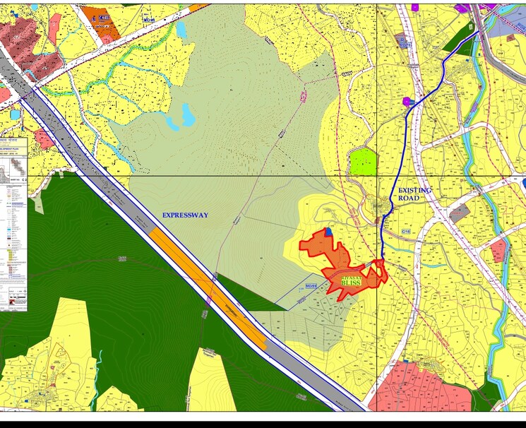 Map Location, riyasat-bliss  1415 Sq.Ft. Plot In Talegaon Navi Mumbai 8799272