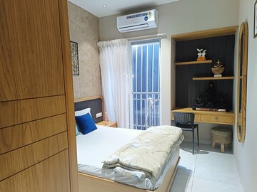 Bedroom in 3 BHK Apartment at Sahyadri Plumeria, Moshi – for Sale
