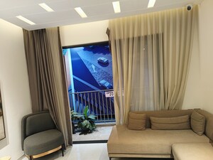 Living Room in 3 BHK Apartment at Sahyadri Plumeria, Moshi – for Sale