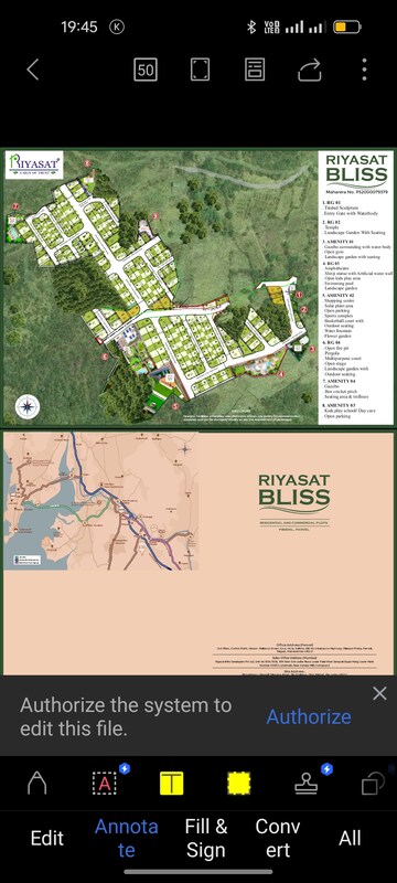  Plot – Exterior View View at Riyasat Bliss, Talegaon - for Sale