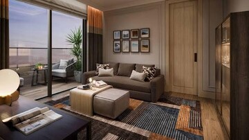 Living Room in 4 BHK Apartment at DLF The Grove, Sector 54 – for Sale