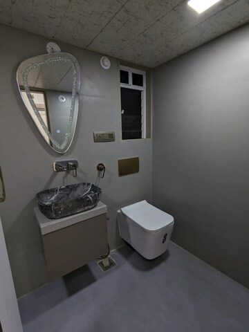 Bathroom in 2 BHK Apartment at Dombivli East – for Rent