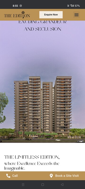 3 BHK Apartment – Exterior View View at Savya The Edition, Khanammet - for Sale