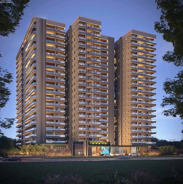 Exterior View, savya-the-edition 3 Bedroom 3555 Sq.Ft. Apartment In Khanammet Hyderabad 8799378
