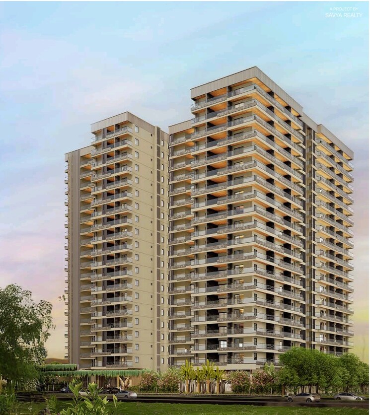Exterior View, savya-the-edition 3 Bedroom 3555 Sq.Ft. Apartment In Khanammet Hyderabad 8799378