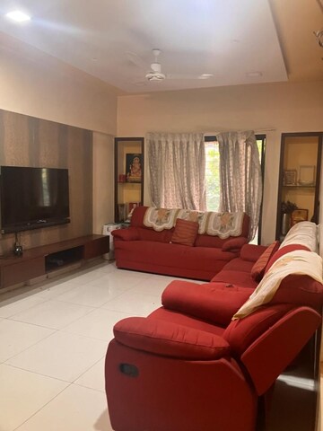 Living Room in 3 BHK Apartment at Senapati Bapat Road – for Rent