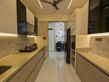 Kitchen in 3 BHK Apartment at Runwal Gardens Phase 2, Dombivli East – for Rent